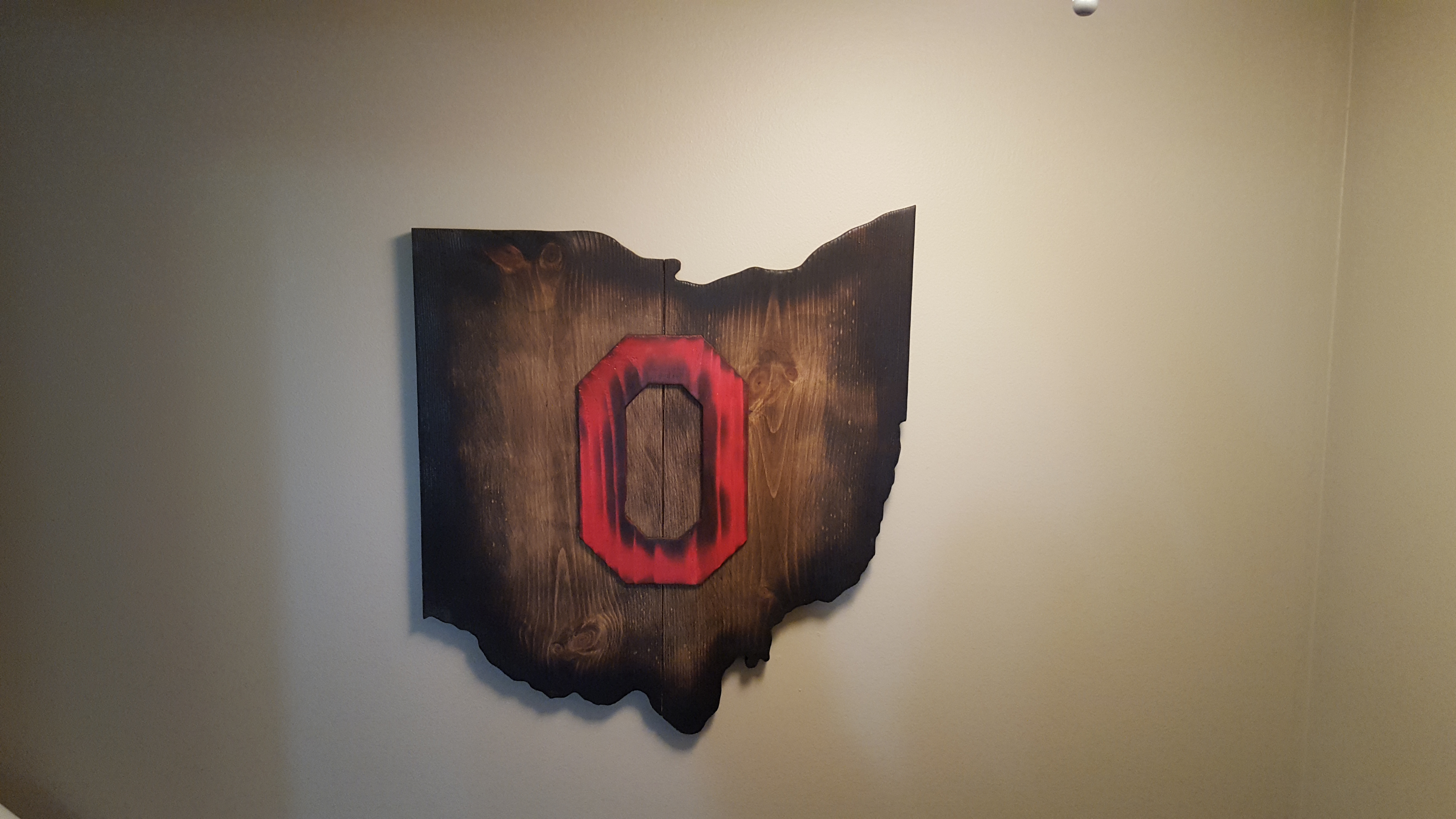 Rustic Ohio State Buckeye Wall Decor – Made It Ohio